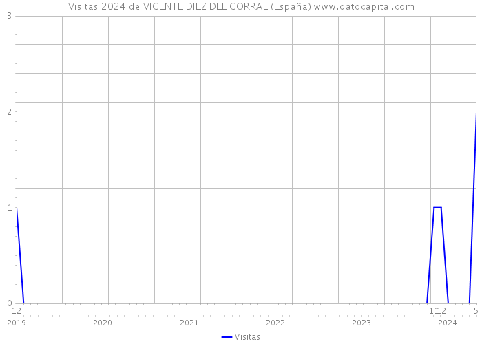 Visitas 2024 de VICENTE DIEZ DEL CORRAL (España) 