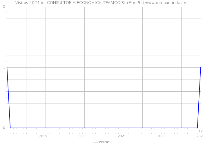 Visitas 2024 de CONSULTORIA ECONOMICA TEAMCO SL (España) 
