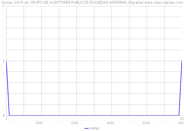 Visitas 2024 de GRUPO DE AUDITORES PUBLICOS SOCIEDAD ANÓNIMA (España) 