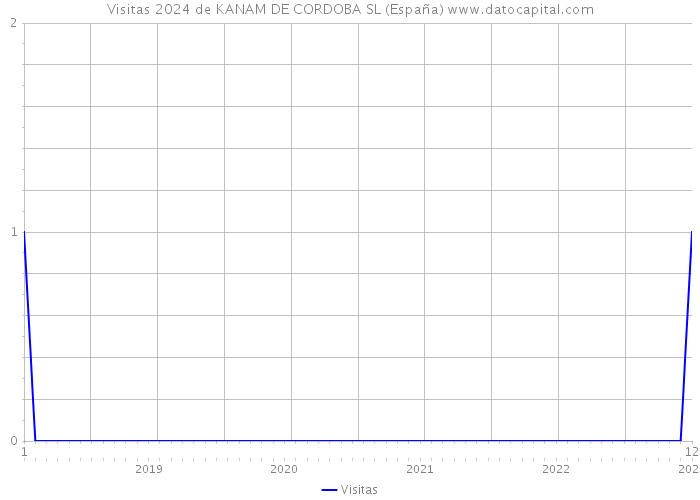 Visitas 2024 de KANAM DE CORDOBA SL (España) 