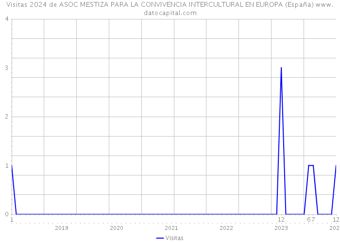 Visitas 2024 de ASOC MESTIZA PARA LA CONVIVENCIA INTERCULTURAL EN EUROPA (España) 