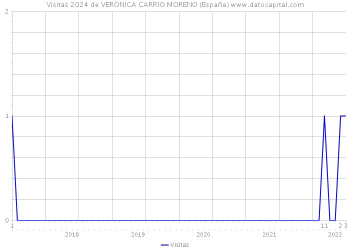 Visitas 2024 de VERONICA CARRIO MORENO (España) 
