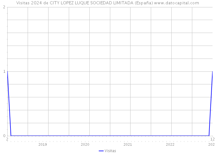 Visitas 2024 de CITY LOPEZ LUQUE SOCIEDAD LIMITADA (España) 