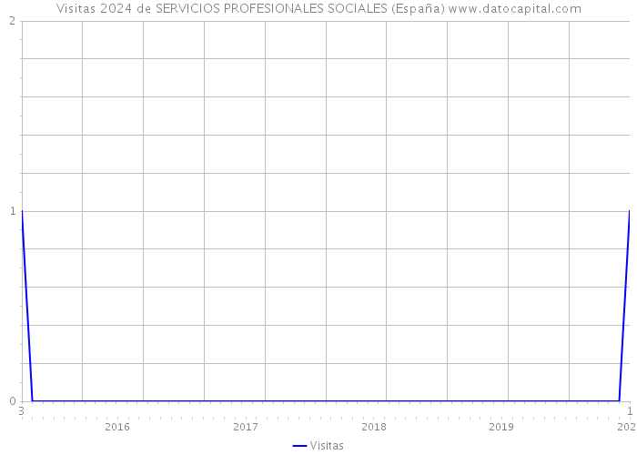 Visitas 2024 de SERVICIOS PROFESIONALES SOCIALES (España) 