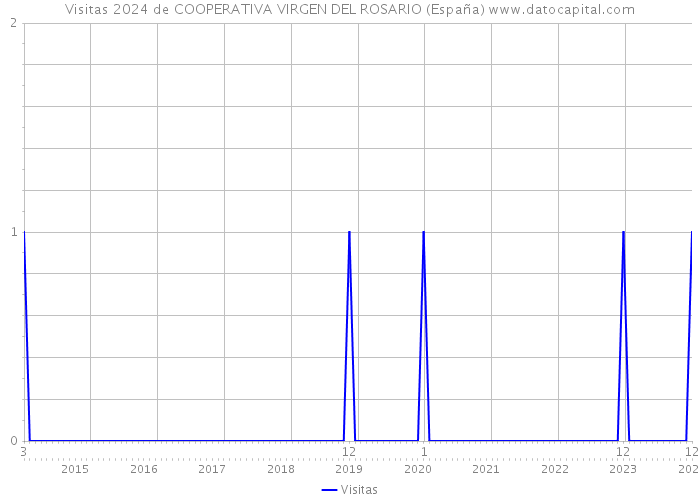 Visitas 2024 de COOPERATIVA VIRGEN DEL ROSARIO (España) 