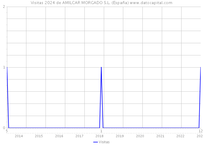 Visitas 2024 de AMILCAR MORGADO S.L. (España) 