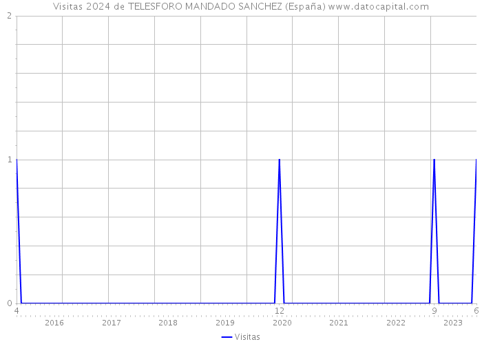 Visitas 2024 de TELESFORO MANDADO SANCHEZ (España) 
