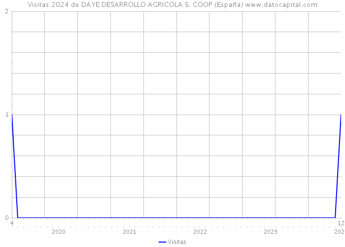Visitas 2024 de DAYE DESARROLLO AGRICOLA S. COOP (España) 