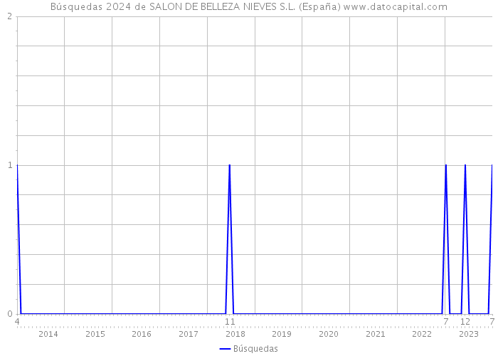 Búsquedas 2024 de SALON DE BELLEZA NIEVES S.L. (España) 