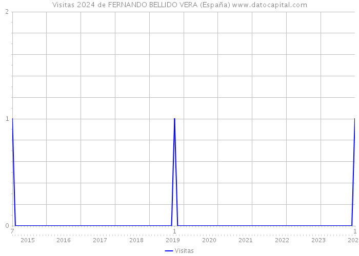 Visitas 2024 de FERNANDO BELLIDO VERA (España) 