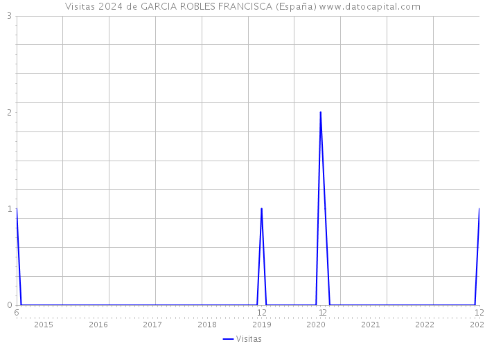 Visitas 2024 de GARCIA ROBLES FRANCISCA (España) 