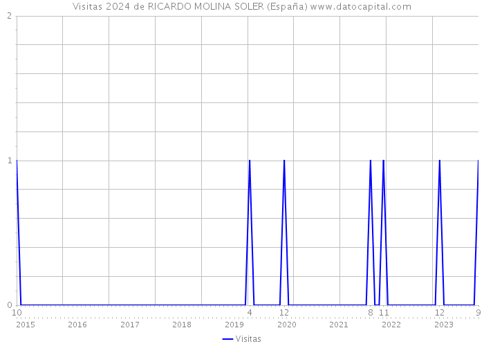 Visitas 2024 de RICARDO MOLINA SOLER (España) 
