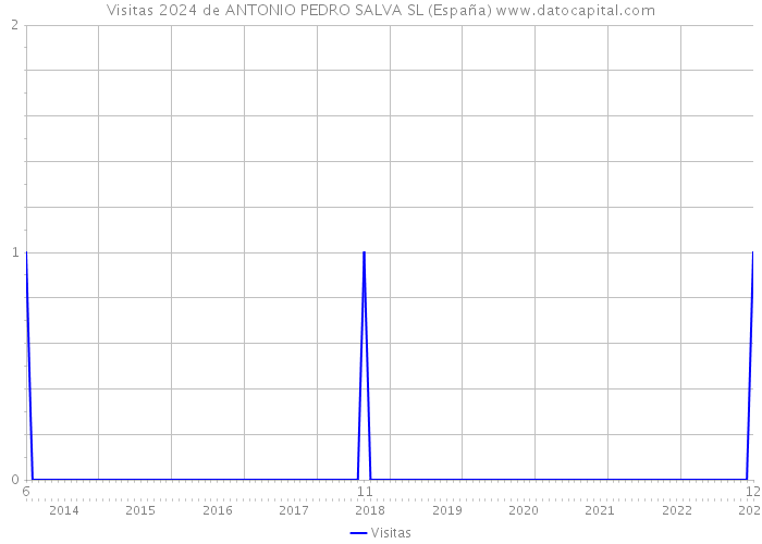 Visitas 2024 de ANTONIO PEDRO SALVA SL (España) 