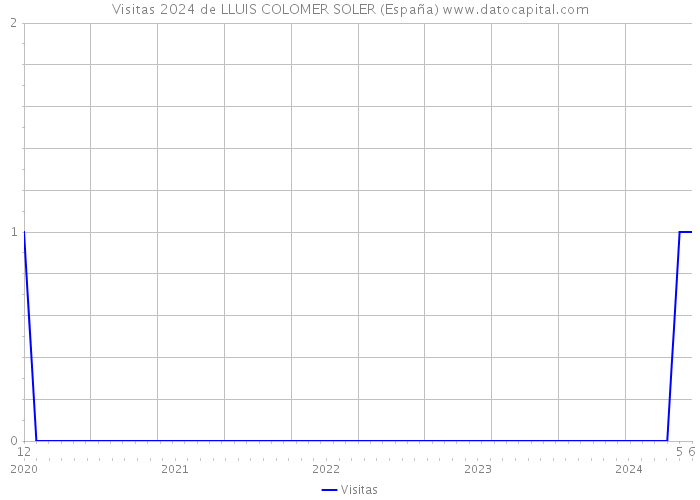 Visitas 2024 de LLUIS COLOMER SOLER (España) 