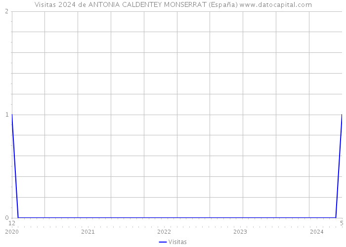 Visitas 2024 de ANTONIA CALDENTEY MONSERRAT (España) 