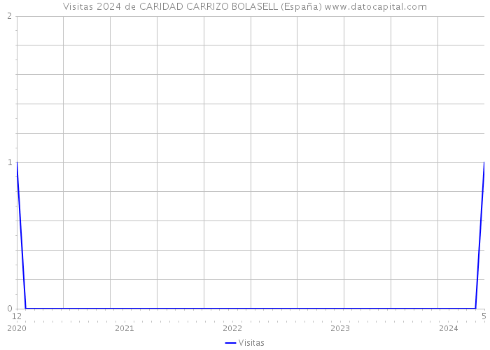 Visitas 2024 de CARIDAD CARRIZO BOLASELL (España) 