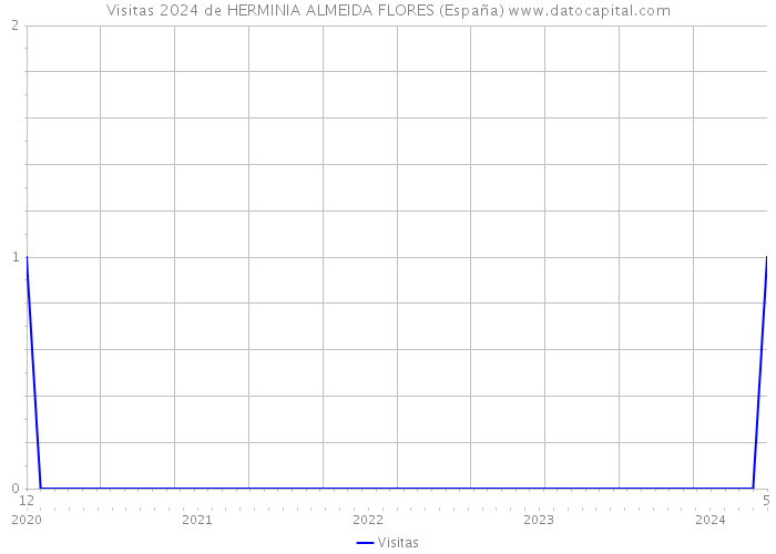Visitas 2024 de HERMINIA ALMEIDA FLORES (España) 
