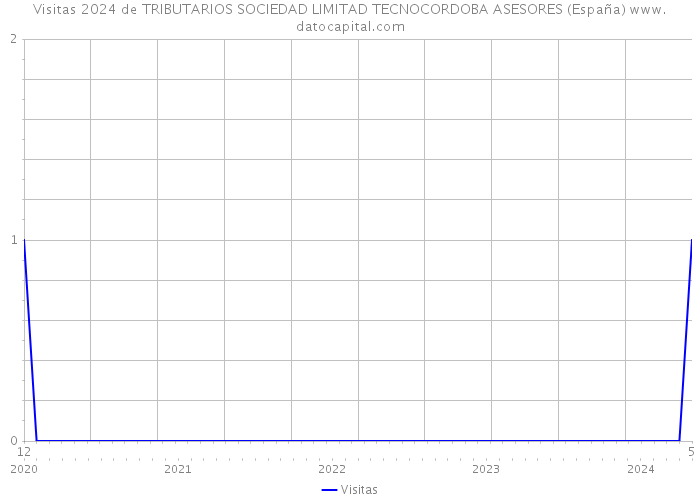 Visitas 2024 de TRIBUTARIOS SOCIEDAD LIMITAD TECNOCORDOBA ASESORES (España) 