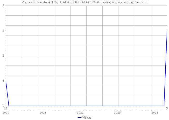Visitas 2024 de ANDREA APARICIO PALACIOS (España) 