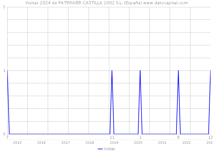 Visitas 2024 de PATRINVER CASTILLA 2002 S.L. (España) 