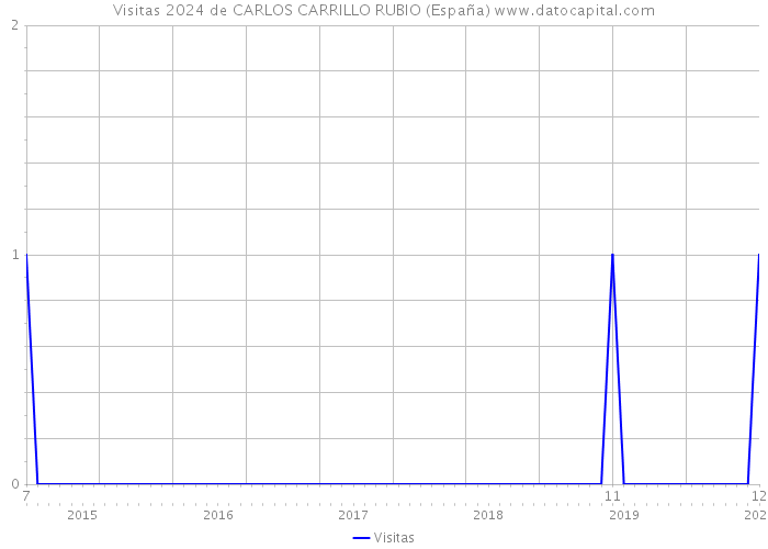Visitas 2024 de CARLOS CARRILLO RUBIO (España) 