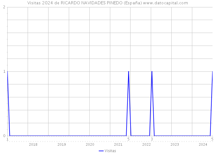 Visitas 2024 de RICARDO NAVIDADES PINEDO (España) 