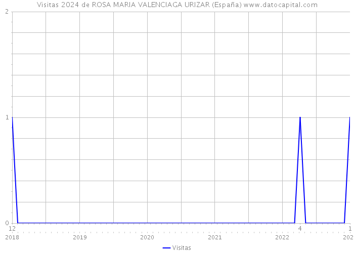 Visitas 2024 de ROSA MARIA VALENCIAGA URIZAR (España) 