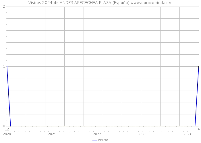 Visitas 2024 de ANDER APECECHEA PLAZA (España) 
