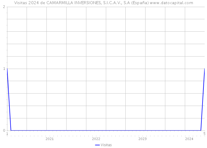 Visitas 2024 de CAMARMILLA INVERSIONES, S.I.C.A.V., S.A (España) 