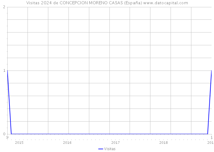 Visitas 2024 de CONCEPCION MORENO CASAS (España) 