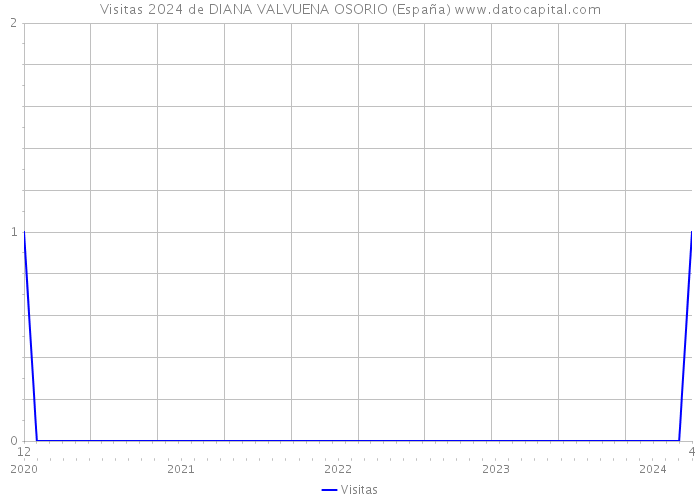Visitas 2024 de DIANA VALVUENA OSORIO (España) 