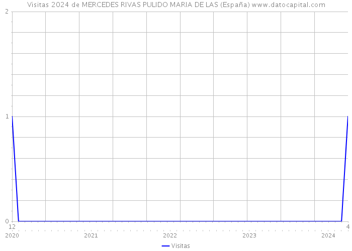 Visitas 2024 de MERCEDES RIVAS PULIDO MARIA DE LAS (España) 