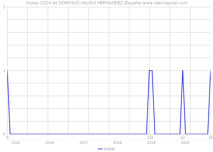 Visitas 2024 de DOMINGO VALIDO HERNANDEZ (España) 
