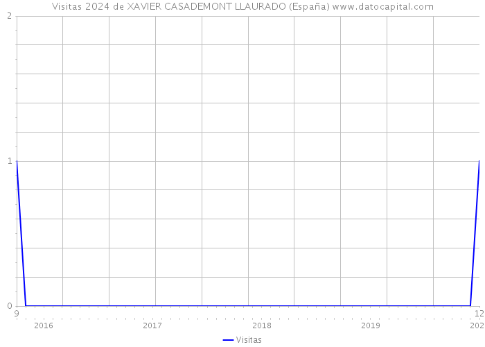 Visitas 2024 de XAVIER CASADEMONT LLAURADO (España) 