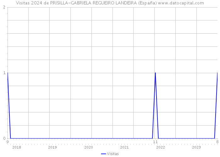 Visitas 2024 de PRISILLA-GABRIELA REGUEIRO LANDEIRA (España) 
