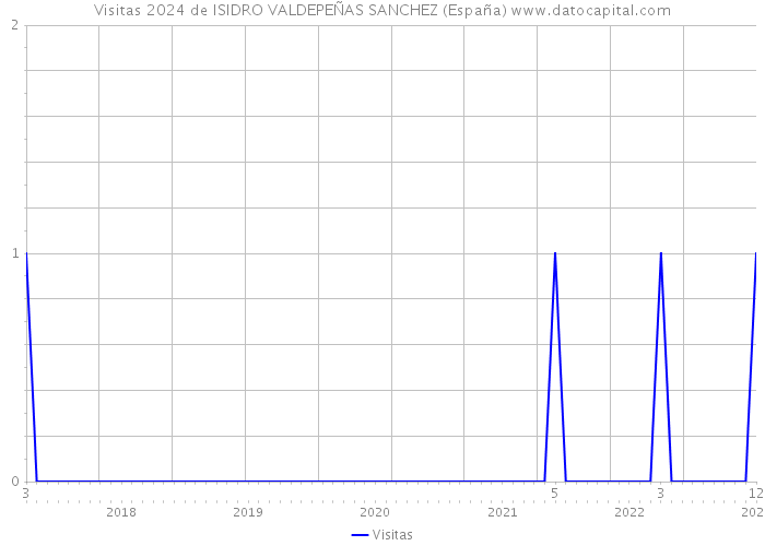 Visitas 2024 de ISIDRO VALDEPEÑAS SANCHEZ (España) 