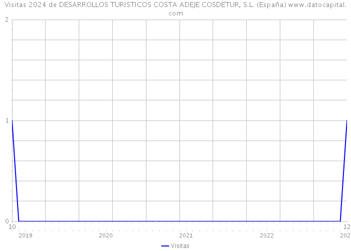 Visitas 2024 de DESARROLLOS TURISTICOS COSTA ADEJE COSDETUR, S.L. (España) 