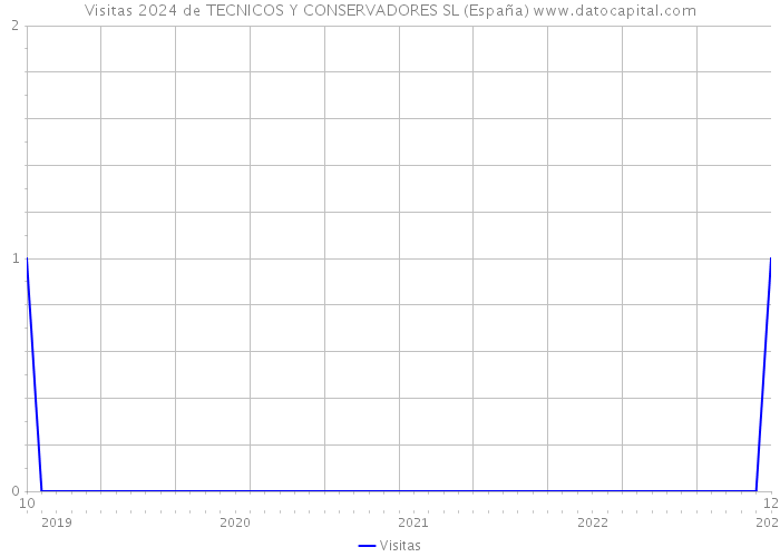 Visitas 2024 de TECNICOS Y CONSERVADORES SL (España) 