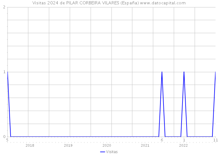 Visitas 2024 de PILAR CORBEIRA VILARES (España) 