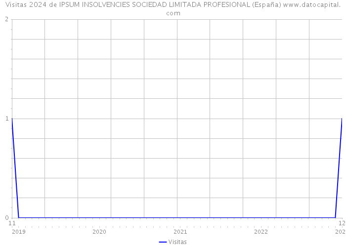 Visitas 2024 de IPSUM INSOLVENCIES SOCIEDAD LIMITADA PROFESIONAL (España) 