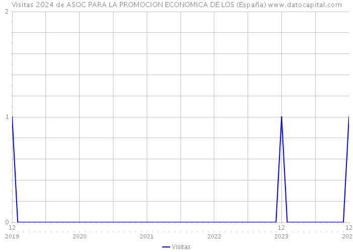 Visitas 2024 de ASOC PARA LA PROMOCION ECONOMICA DE LOS (España) 