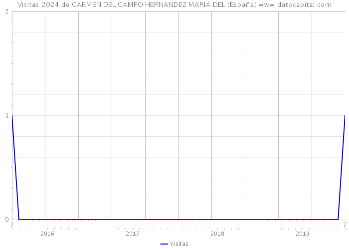 Visitas 2024 de CARMEN DEL CAMPO HERNANDEZ MARIA DEL (España) 
