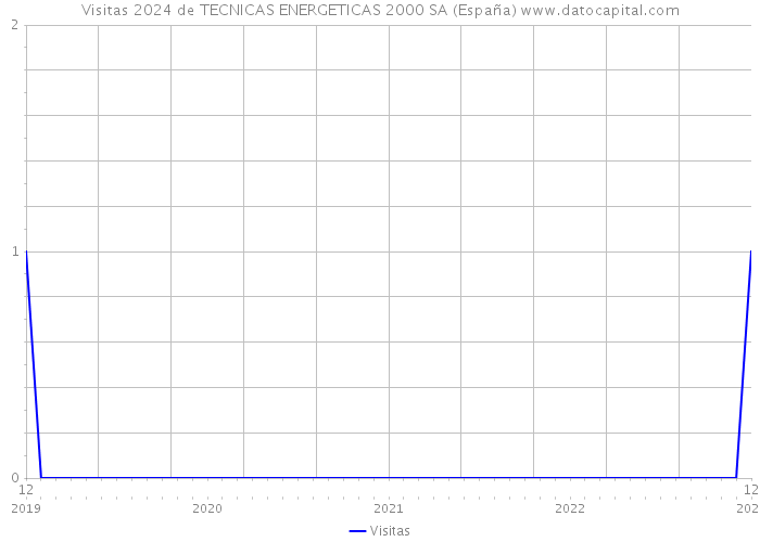 Visitas 2024 de TECNICAS ENERGETICAS 2000 SA (España) 