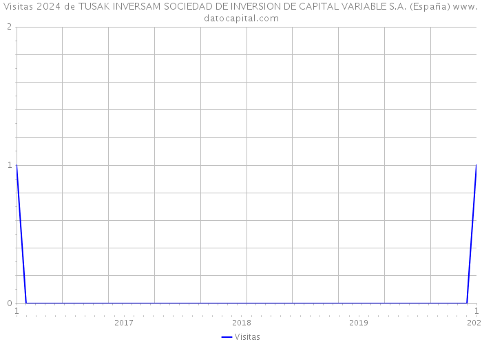 Visitas 2024 de TUSAK INVERSAM SOCIEDAD DE INVERSION DE CAPITAL VARIABLE S.A. (España) 