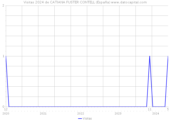 Visitas 2024 de CATIANA FUSTER CONTELL (España) 
