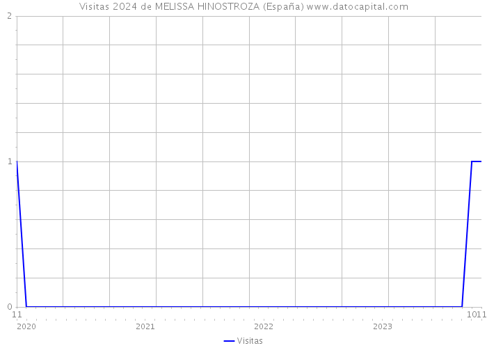 Visitas 2024 de MELISSA HINOSTROZA (España) 