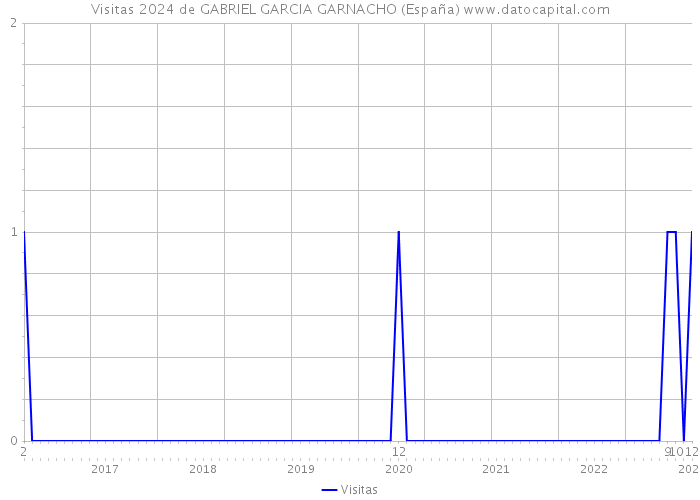 Visitas 2024 de GABRIEL GARCIA GARNACHO (España) 