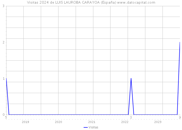 Visitas 2024 de LUIS LAUROBA GARAYOA (España) 