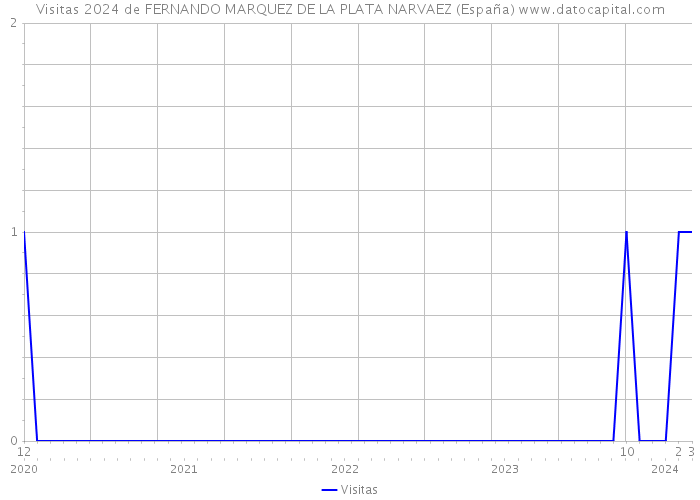 Visitas 2024 de FERNANDO MARQUEZ DE LA PLATA NARVAEZ (España) 