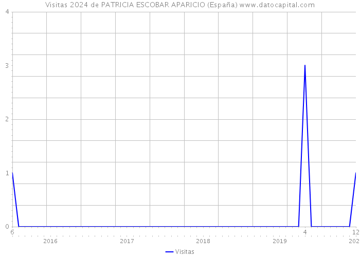 Visitas 2024 de PATRICIA ESCOBAR APARICIO (España) 